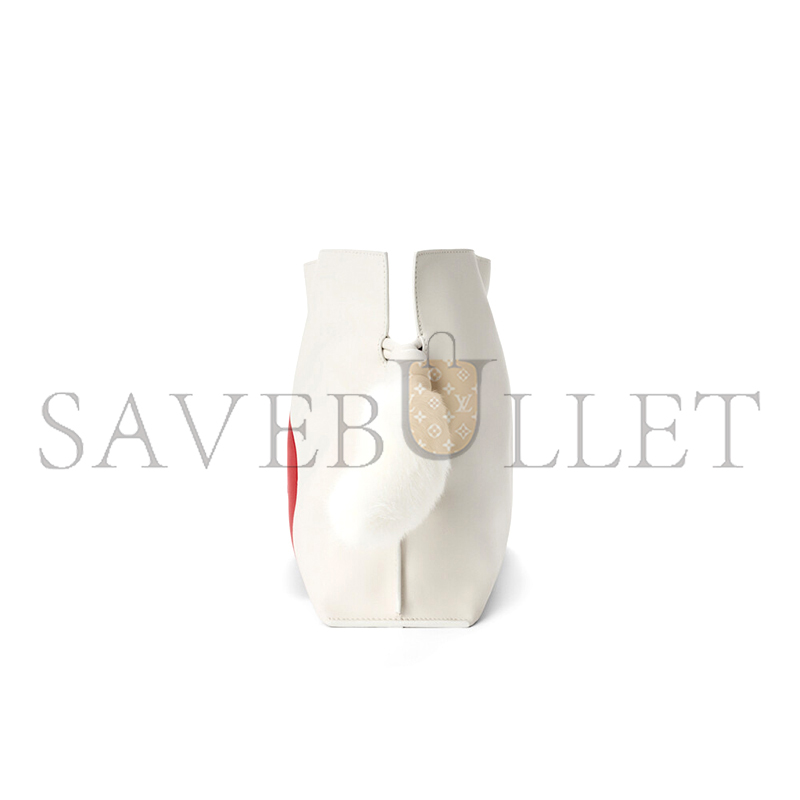 L0ew* MEDIUM LION INTARSIO FLAMENCO CLUTCH IN CALFSKIN A411FC1XF1 (30*24.5*10.5cm)
